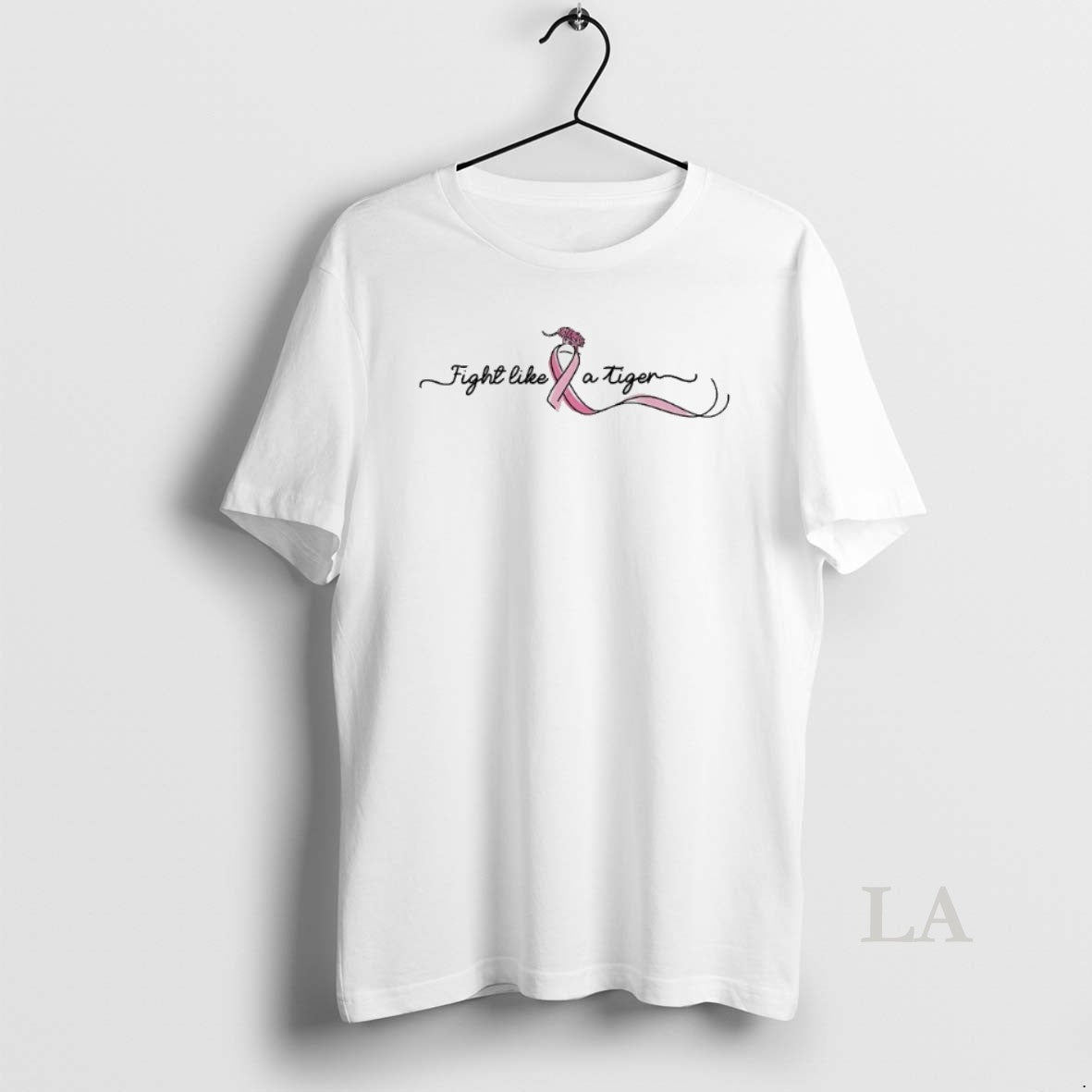 Original Lsu Fight Like Tiger Ribbon Breast Cancer Awareness Month T-Shirts, Hoodie, Sweatshirt - T-Shirt, Sweatshirt, Hoodie
