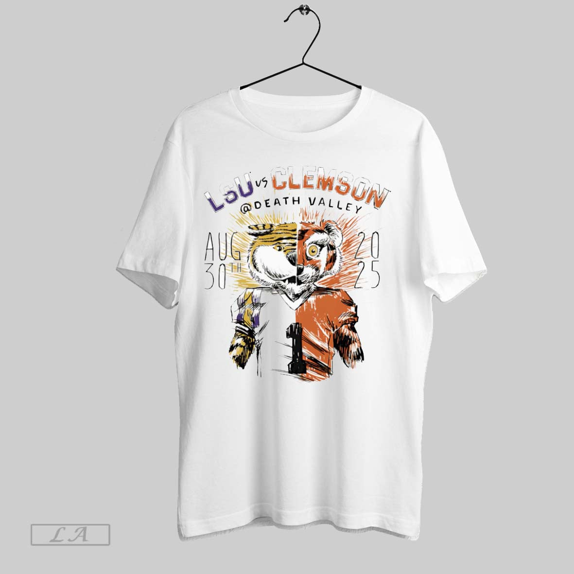 Original Lsu Vs Clemson Game Day 2025 T-Shirts, Hoodie, Sweatshirt - T-Shirt, Sweatshirt, Hoodie