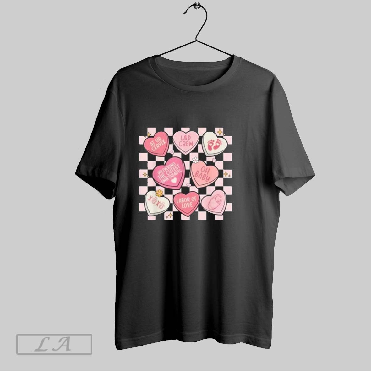 Original Labor Delivery Nurse Hearts Candy T-Shirts, Hoodie, Sweatshirt - T-Shirt, Sweatshirt, Hoodie