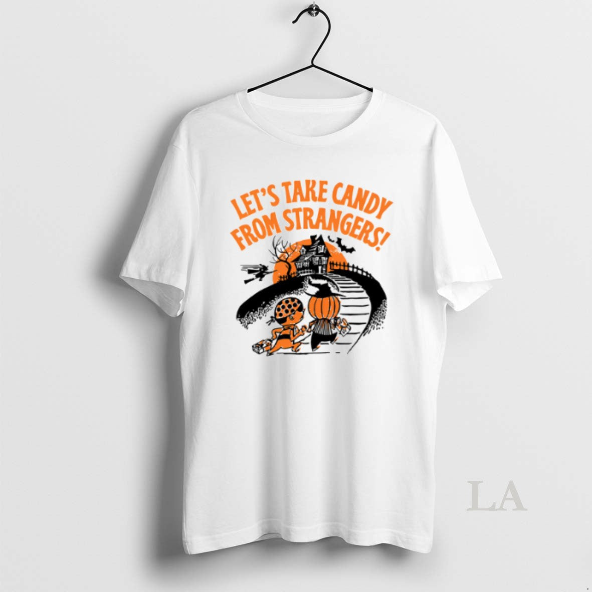 Original Lets Take Candy Strangers Halloween White Allbluetees T-Shirts, Hoodie, Sweatshirt - T-Shirt, Sweatshirt, Hoodie