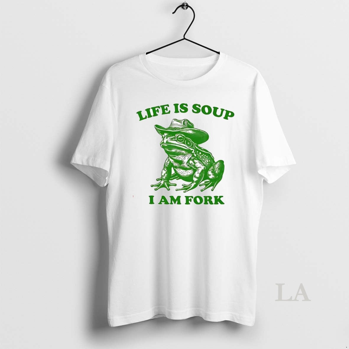Original Life Is Soup I Am Fork Frog T-Shirts, Hoodie, Sweatshirt - T-Shirt, Sweatshirt, Hoodie