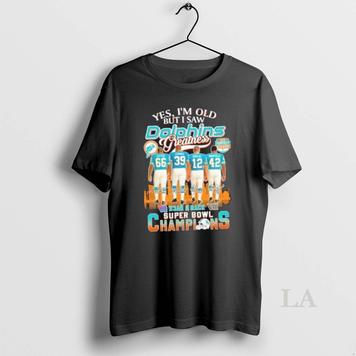 Original Little Csonka Griese Warfield Yes Im Old But I Saw Miami Dolphins Greatness Skyline T-Shirts, Hoodie, Sweatshirt - T-Shirt, Sweatshirt, Hoodie