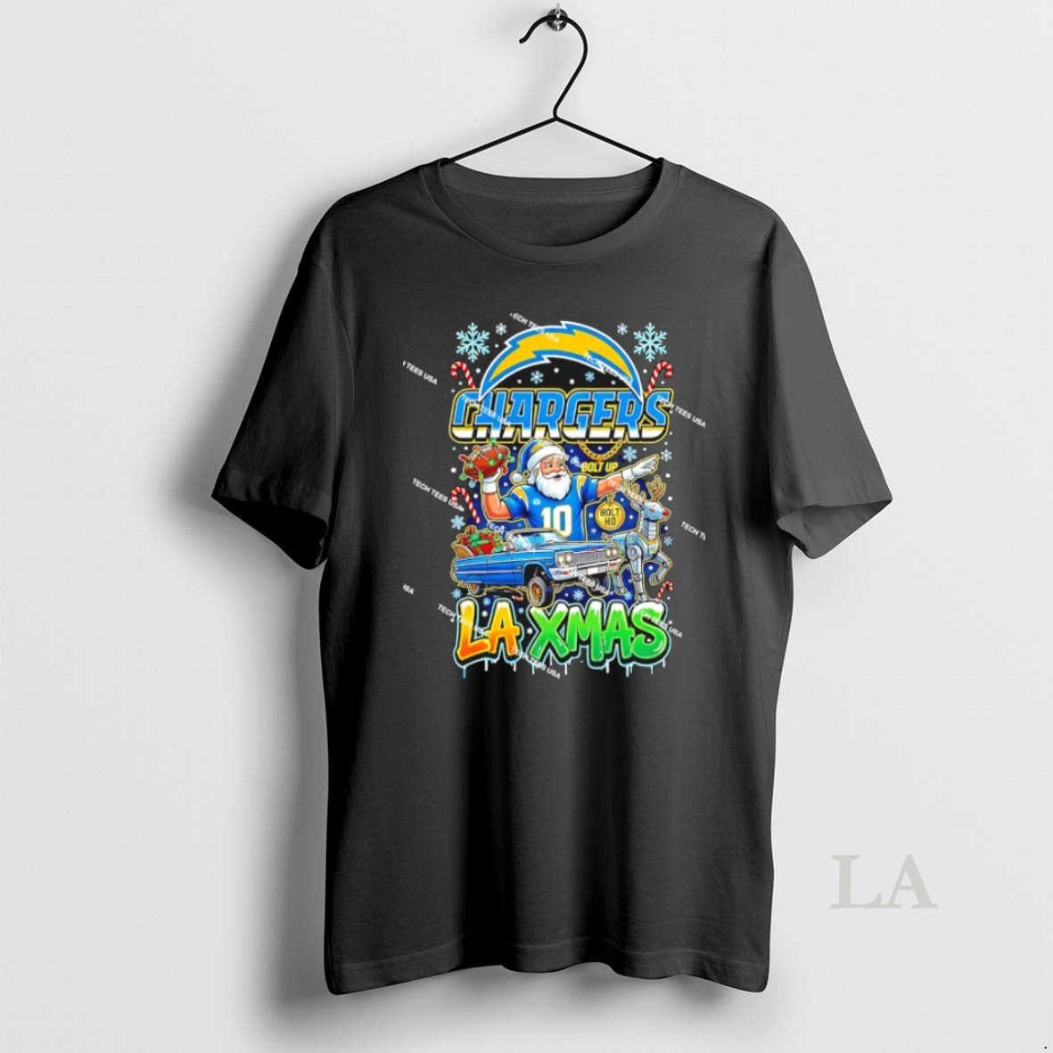 Original Los Angeles Chargers Football La Xmas T-Shirts, Hoodie, Sweatshirt - T-Shirt, Sweatshirt, Hoodie