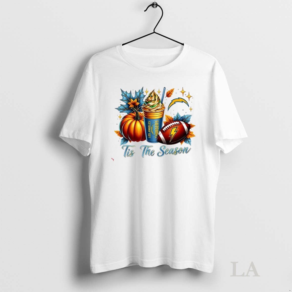 Original Los Angeles Chargers Tis Season Halloween T-Shirts, Hoodie, Sweatshirt - T-Shirt, Sweatshirt, Hoodie