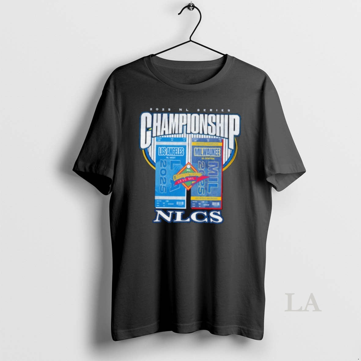Original Los Angeles Dodgers Vs Milwaukee Brewers 2025 Nl Championship Nlcs Matchup T-Shirts, Hoodie, Sweatshirt - T-Shirt, Sweatshirt, Hoodie