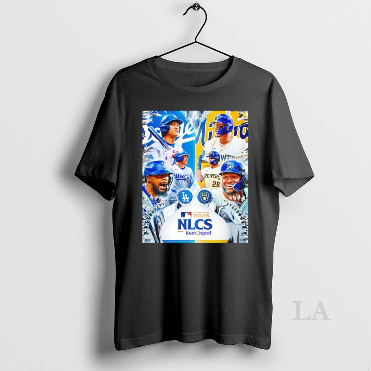 Original Los Angeles Dodgers Vs Milwaukee Brewers 2025 National League Championship T-Shirts, Hoodie, Sweatshirt - T-Shirt, Sweatshirt, Hoodie