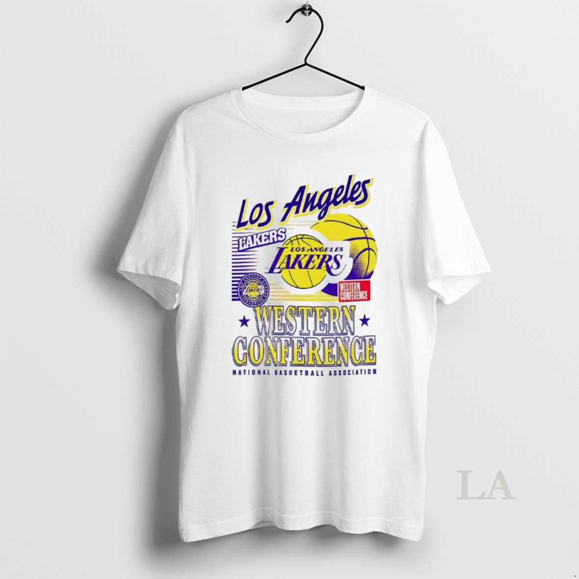 Original Los Angeles Lakers Nba Western Conference Logo Ball T-Shirts, Hoodie, Sweatshirt - T-Shirt, Sweatshirt, Hoodie