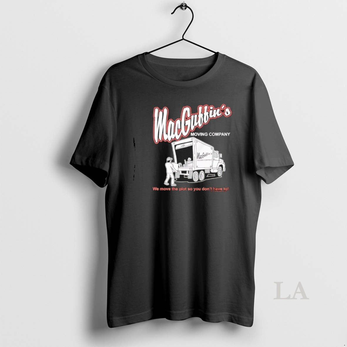 Original Macguffins Moving Company We Move Plot So You Dont Have T-Shirts, Hoodie, Sweatshirt - T-Shirt, Sweatshirt, Hoodie