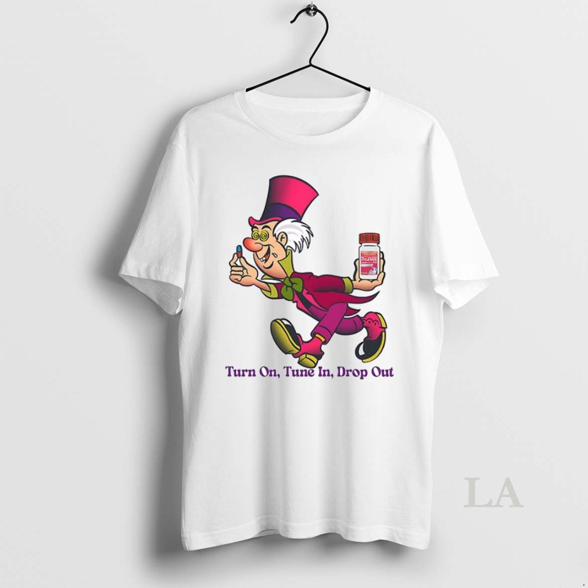 Original Mad Hatter Turn Tune Drop Out Psychedelic Cartoon Ceramic Ceramic Classic T-Shirts, Hoodie, Sweatshirt - T-Shirt, Sweatshirt, Hoodie