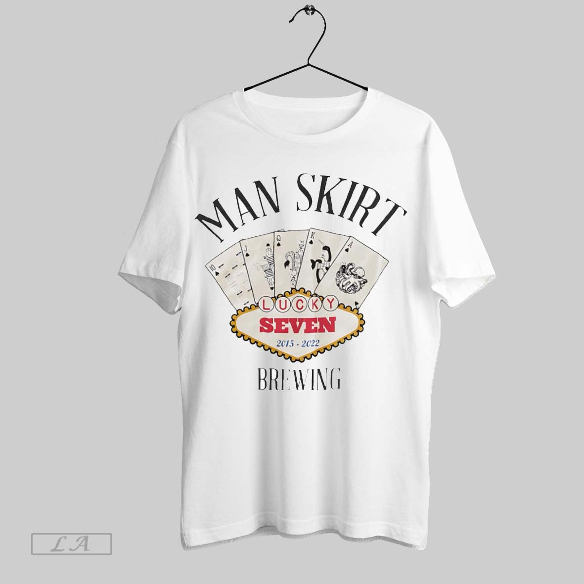 Original Man Skirt Lucky Seven 2015 2022 T-Shirts, Hoodie, Sweatshirt - T-Shirt, Sweatshirt, Hoodie
