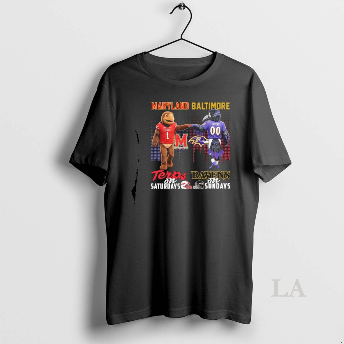 Original Maryland Terrapins Saturday Baltimore Ravens Sundays Mascot T-Shirts, Hoodie, Sweatshirt - T-Shirt, Sweatshirt, Hoodie
