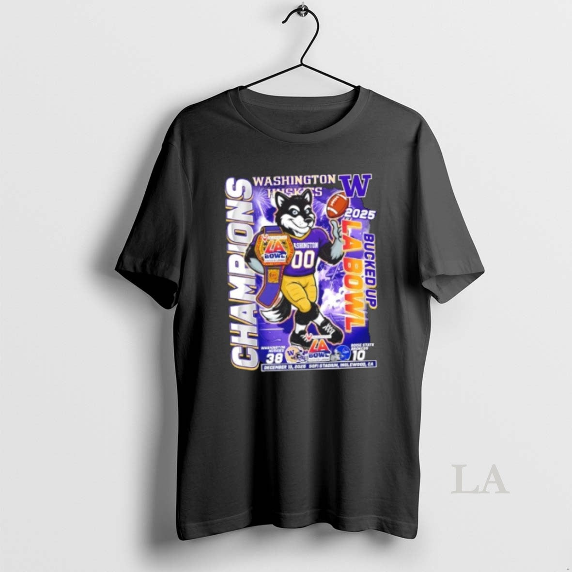 Original Mascot Washington Huskies 2025 Bucked Up La Bowl Sofi Stadium Inglewood Ca T-Shirts, Hoodie, Sweatshirt - T-Shirt, Sweatshirt, Hoodie