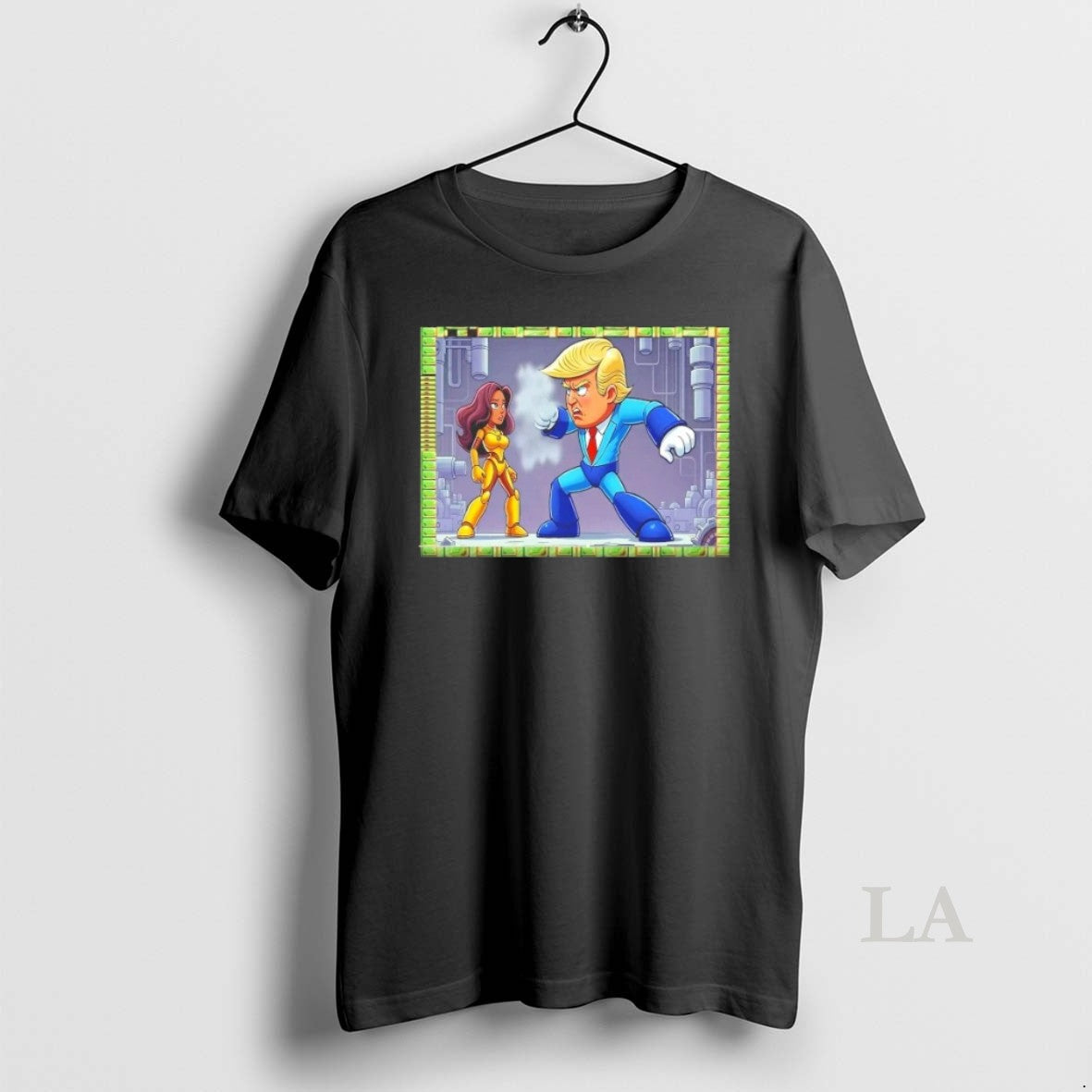 Original Mega Man Donald J Trump Vs Kamala Harris T-Shirts, Hoodie, Sweatshirt - T-Shirt, Sweatshirt, Hoodie