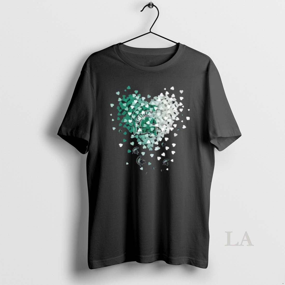 Original Michigan State Spartans Football Fans Hearts Soul T-Shirts, Hoodie, Sweatshirt - T-Shirt, Sweatshirt, Hoodie