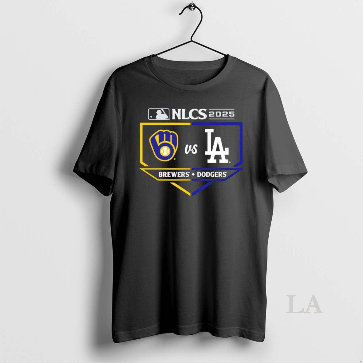 Original Milwaukee Brewers Vs Los Angeles Dodgers 2025 National League Championship Matchup Batters Box T-Shirts, Hoodie, Sweatshirt - T-Shirt, Sweatshirt, Hoodie