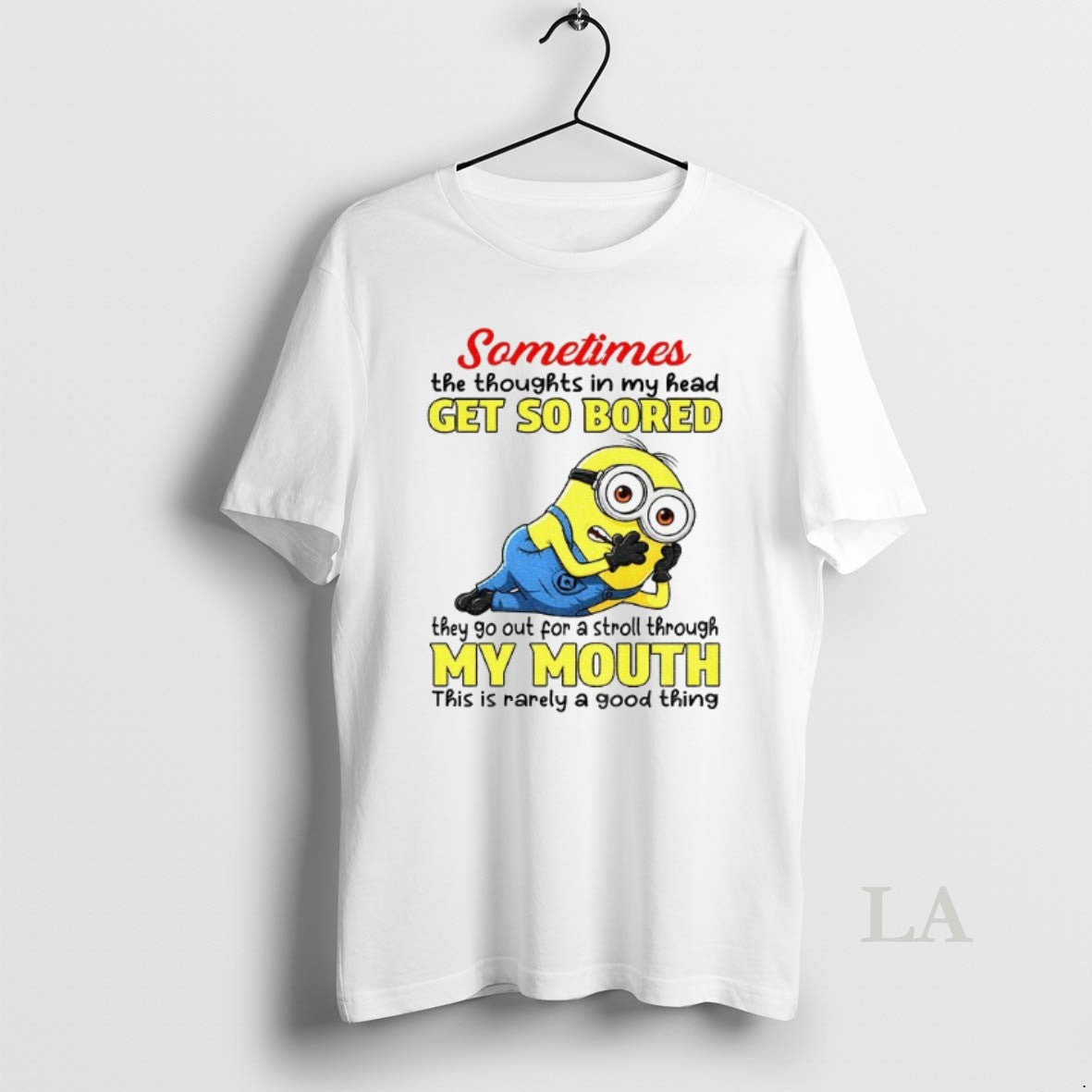 Original Minion Sometimes Thoughts My Head Get So Bored They Go Out T-Shirts, Hoodie, Sweatshirt - T-Shirt, Sweatshirt, Hoodie
