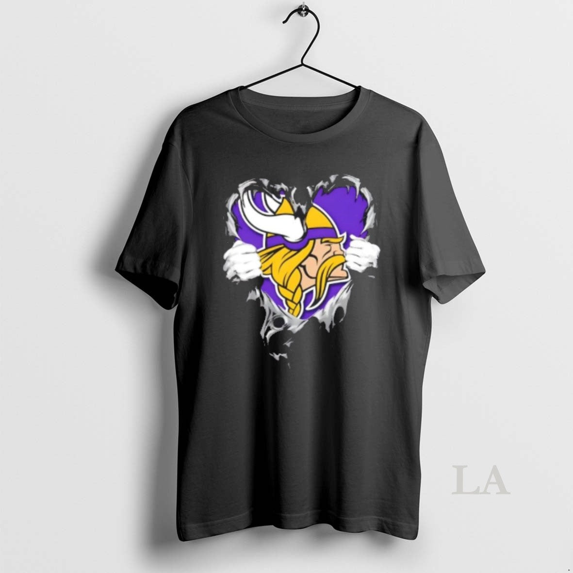 Original Minnesota Vikings Rip Chest Forever My Heart T-Shirts, Hoodie, Sweatshirt - T-Shirt, Sweatshirt, Hoodie