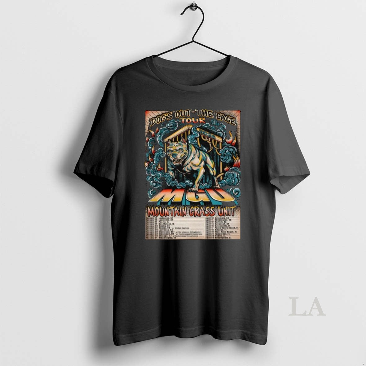 Original Mountain Grass Unit 2026 Dogs Out Cage Tour Long Sleve T-Shirts, Hoodie, Sweatshirt - T-Shirt, Sweatshirt, Hoodie