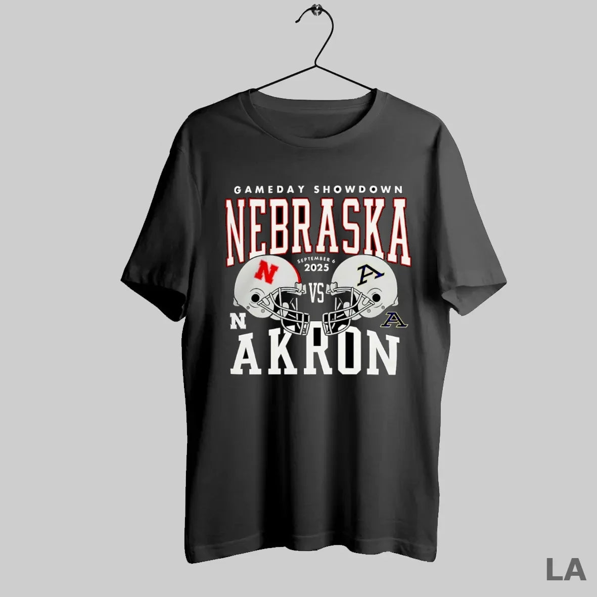 Original Nebraska Cornhuskers Vs Akron Zips College Football Gameday Showdown 2025 Helmet T-Shirts, Hoodie, Sweatshirt - T-Shirt, Sweatshirt, Hoodie
