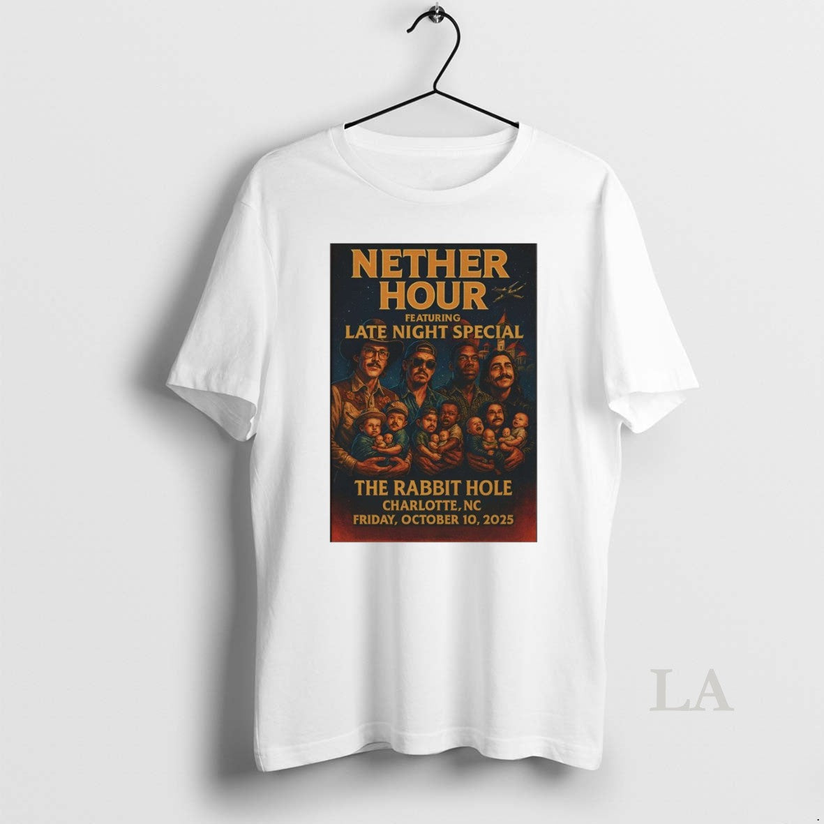 Original Nether Hour Rabbit Hole Charlotte Nc October 10 2025 T-Shirts, Hoodie, Sweatshirt - T-Shirt, Sweatshirt, Hoodie