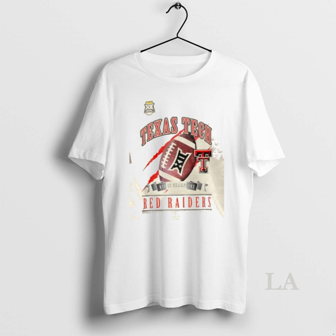 Original New Era White Texas Tech Red Raiders 2025 Big 12 Football Champions Locker Room T-Shirts, Hoodie, Sweatshirt - T-Shirt, Sweatshirt, Hoodie