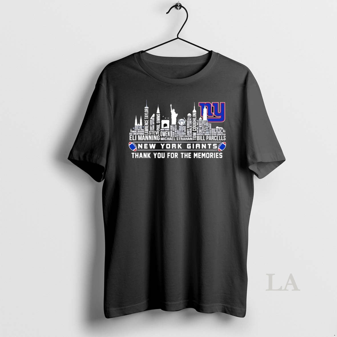 Original New York Giants City Players Names Thank You Memories T-Shirts, Hoodie, Sweatshirt - T-Shirt, Sweatshirt, Hoodie