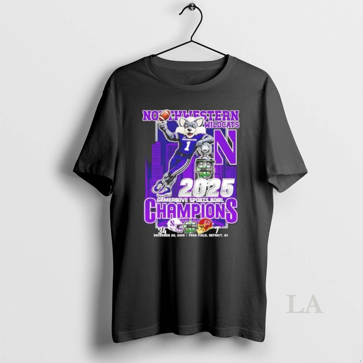 Original Northwestern Wildcats 2025 Gameabove Sports Bowl Champions Mascot Score T-Shirts, Hoodie, Sweatshirt - T-Shirt, Sweatshirt, Hoodie