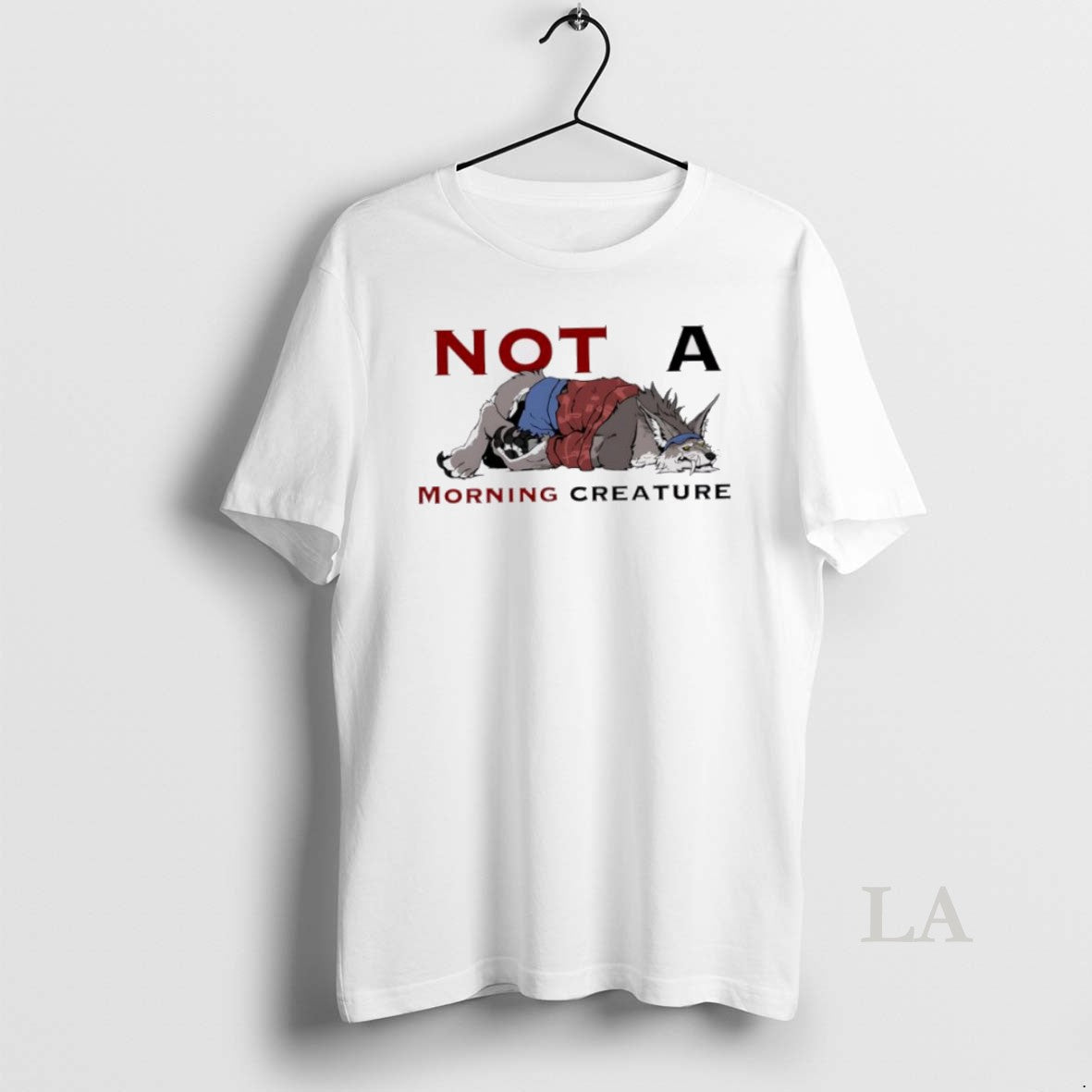 Original Not Morning Creature Wolf T-Shirts, Hoodie, Sweatshirt - T-Shirt, Sweatshirt, Hoodie