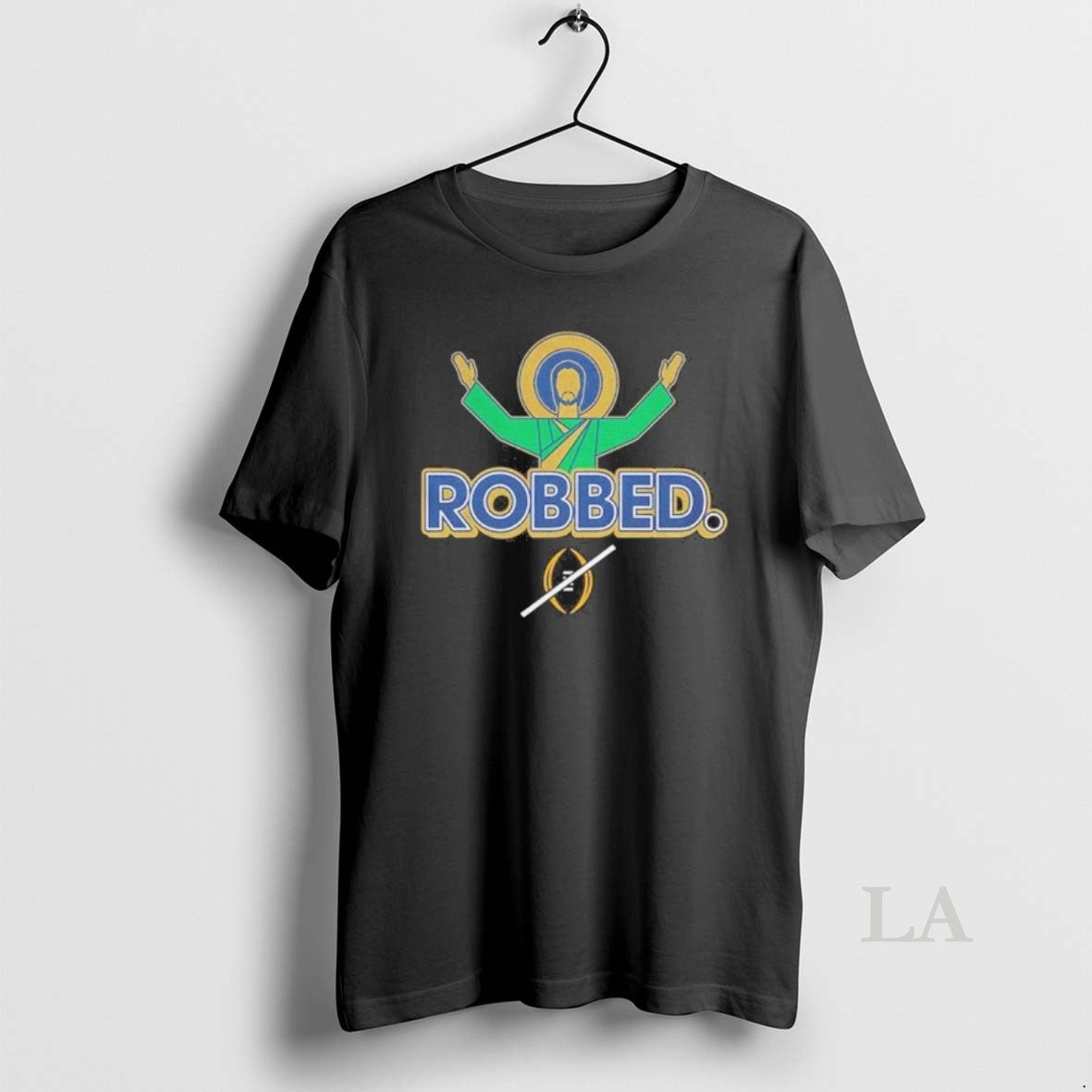 Original Notre Dame Fighting Irish Football Robbed College Football Playoff T-Shirts, Hoodie, Sweatshirt - T-Shirt, Sweatshirt, Hoodie