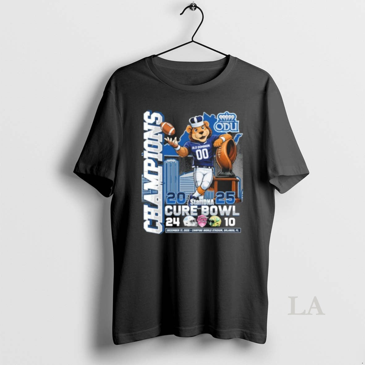 Original Odu Monarchs Mascot 2025 Cure Bowl Champions Score T-Shirts, Hoodie, Sweatshirt - T-Shirt, Sweatshirt, Hoodie