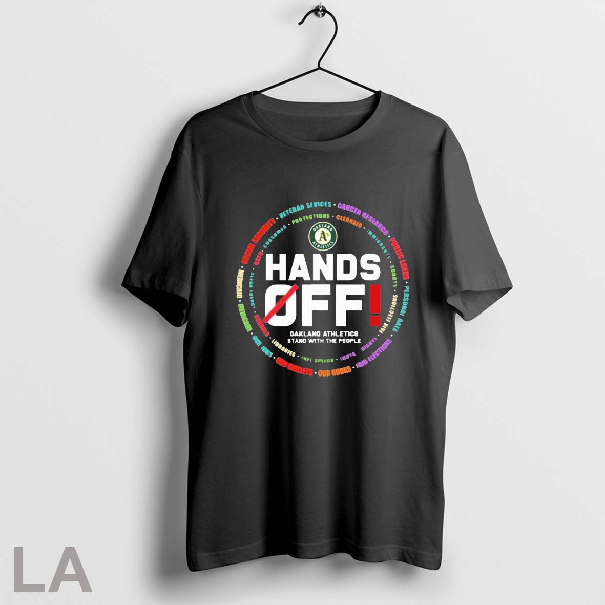 Original Oakland Athletics Hands Off Stand People 2025 T-Shirts, Hoodie, Sweatshirt - T-Shirt, Sweatshirt, Hoodie