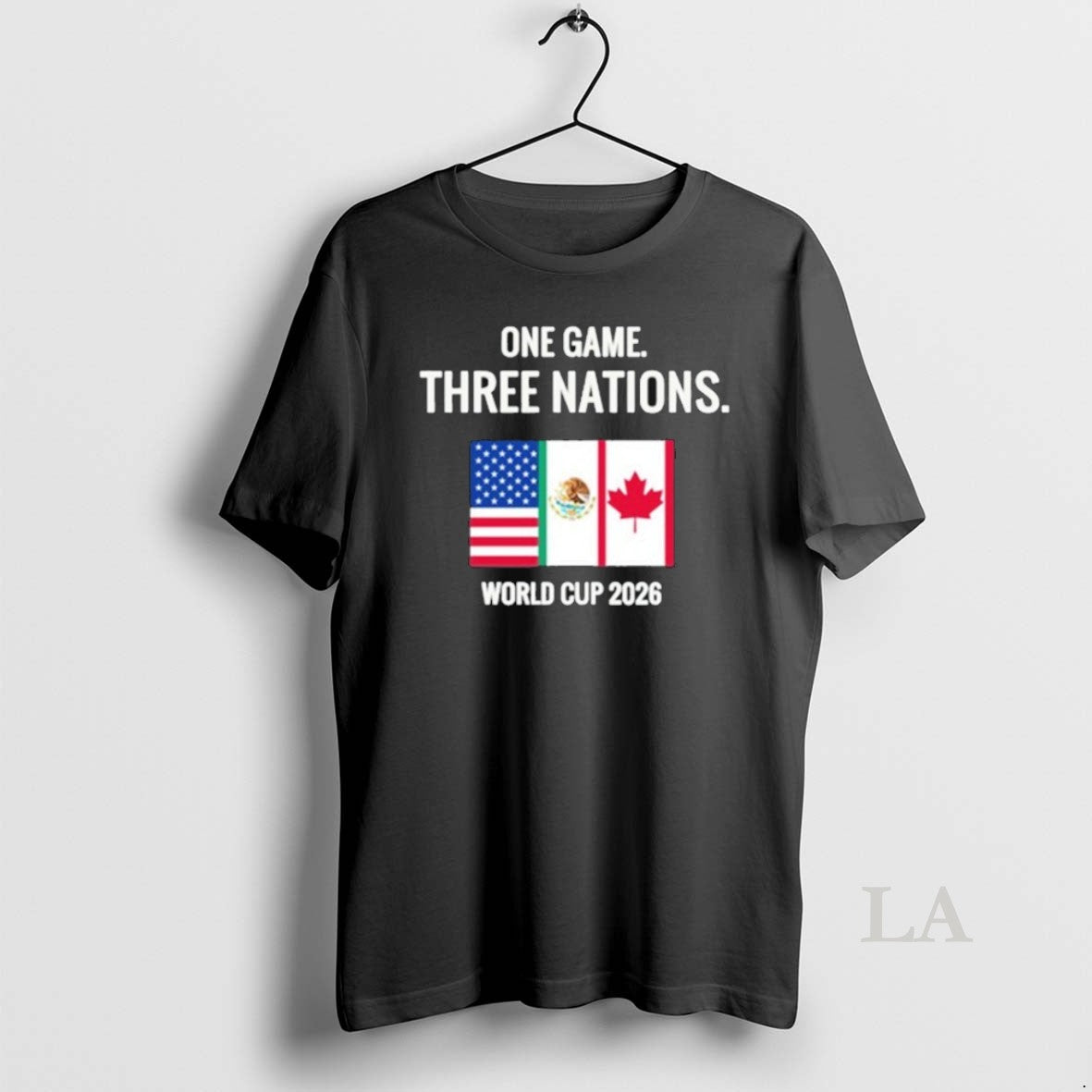 Original One Game Three Nations World Cup 2026 Usa Mexico Canada T-Shirts, Hoodie, Sweatshirt - T-Shirt, Sweatshirt, Hoodie