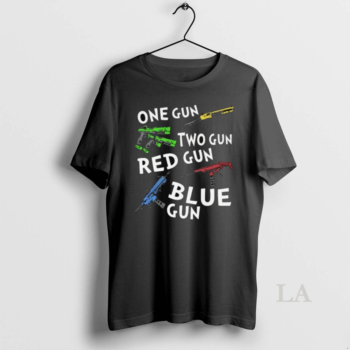 Original One Gun Two Gun Red Gun Blue Gun Long Sleve T-Shirts, Hoodie, Sweatshirt - T-Shirt, Sweatshirt, Hoodie