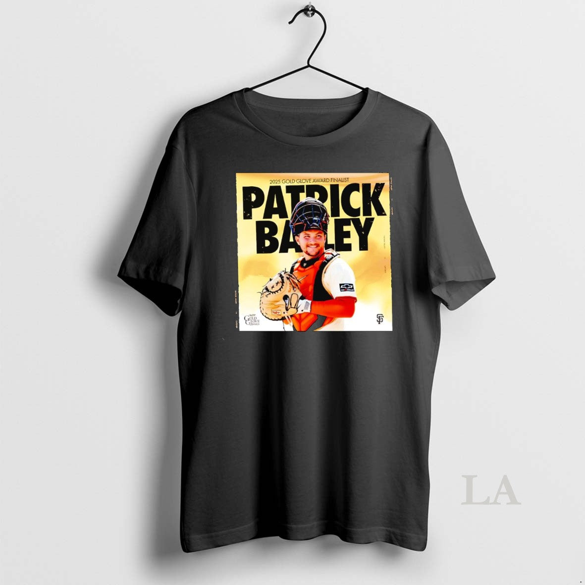 Original Patrick Bailey 2025 Gold Glove Award Finalist T-Shirts, Hoodie, Sweatshirt - T-Shirt, Sweatshirt, Hoodie