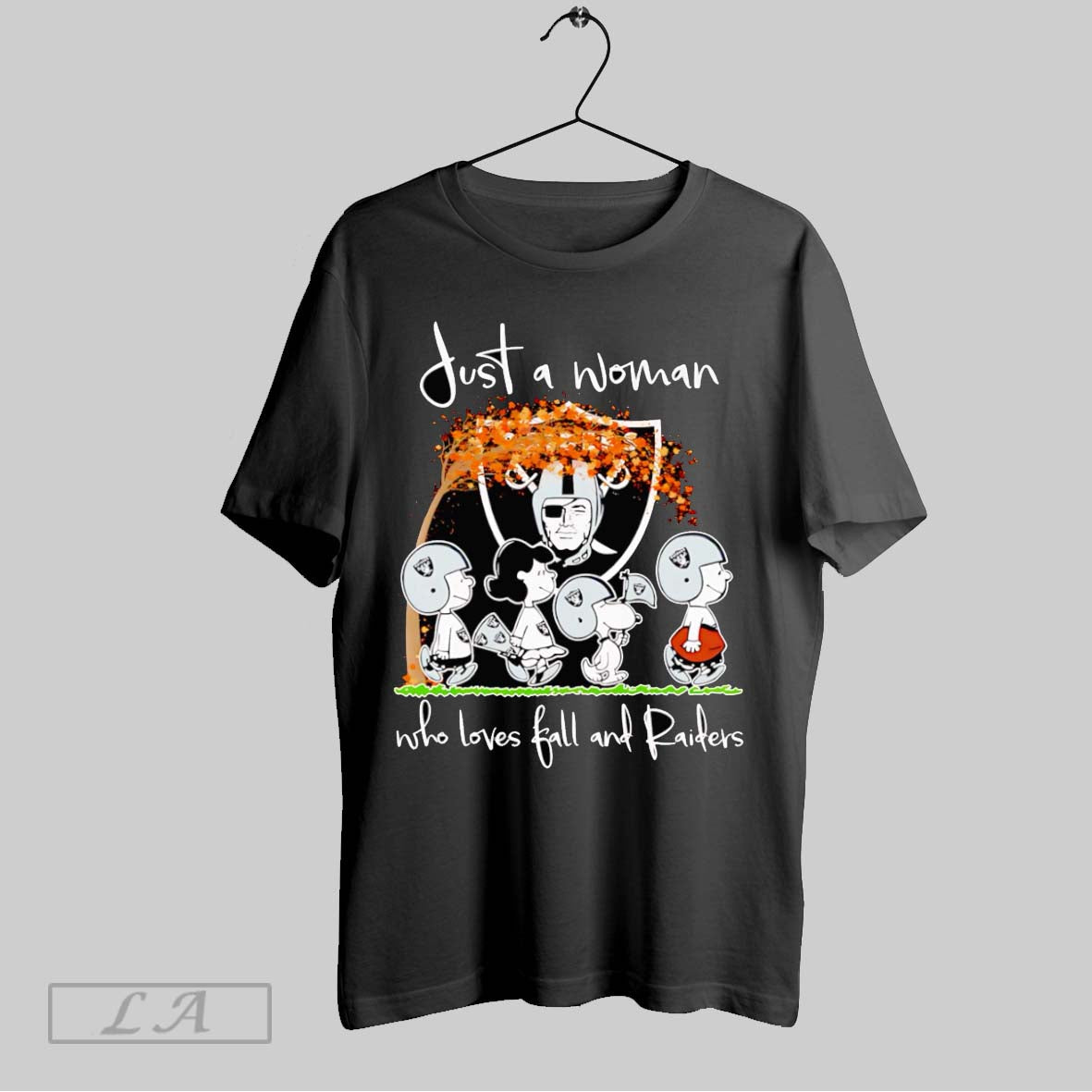 Original Peanuts Just Woman Who Loves Fall Raiders T-Shirts, Hoodie, Sweatshirt - T-Shirt, Sweatshirt, Hoodie