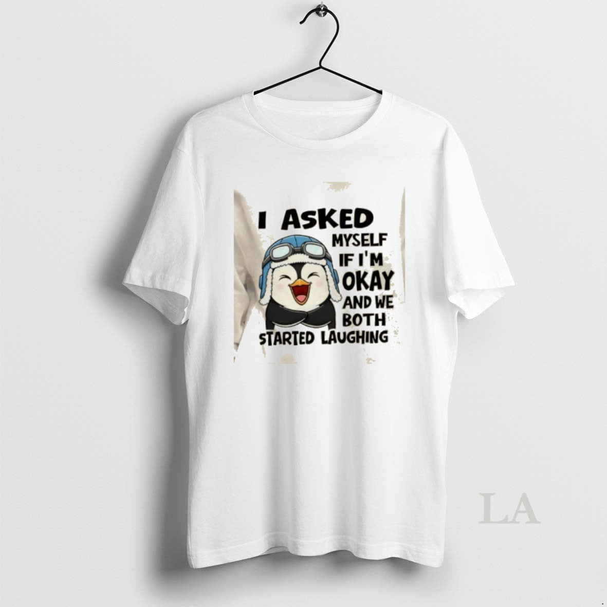 Original Penguin I Asked Myself If Im Okay We Both Started Laughing T-Shirts, Hoodie, Sweatshirt - T-Shirt, Sweatshirt, Hoodie