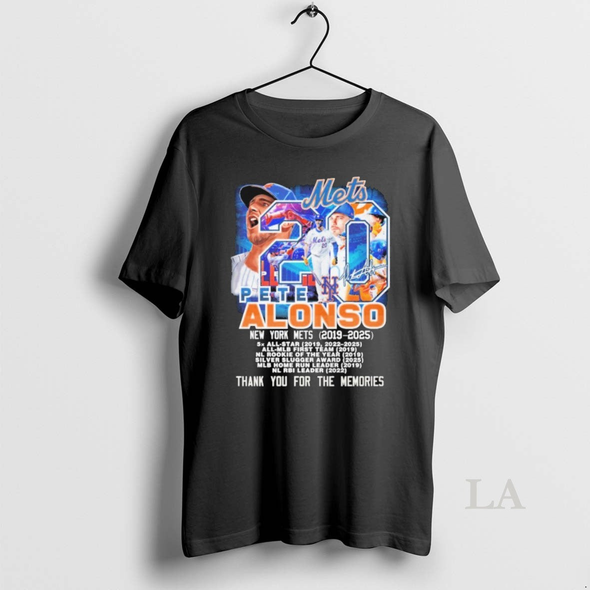 Original Pete Alonso New York Mets 2019 2025 Thank You Memories Signature T-Shirts, Hoodie, Sweatshirt - T-Shirt, Sweatshirt, Hoodie