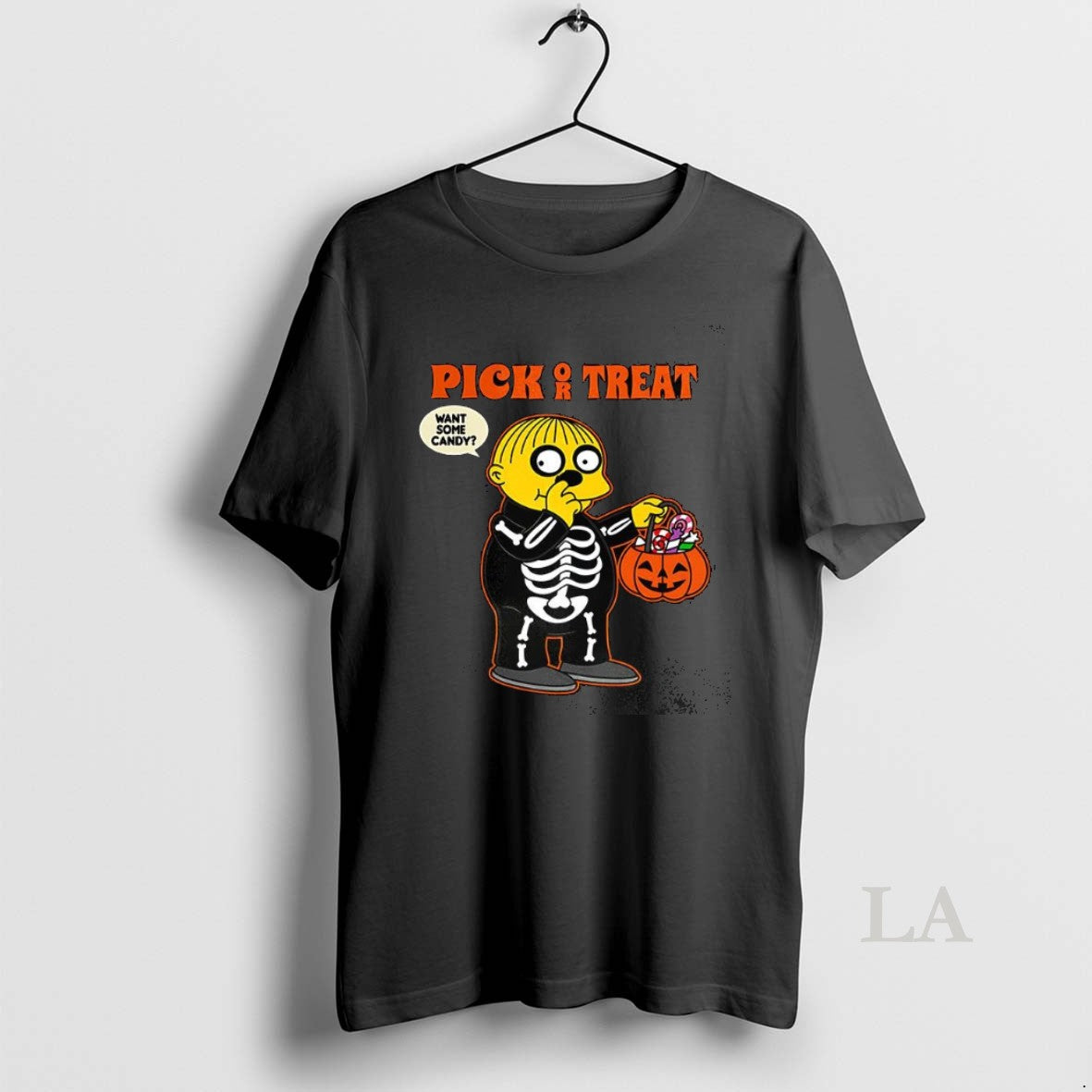 Original Pick Treat Want Some Candy Cartoon Halloween T-Shirts, Hoodie, Sweatshirt - T-Shirt, Sweatshirt, Hoodie