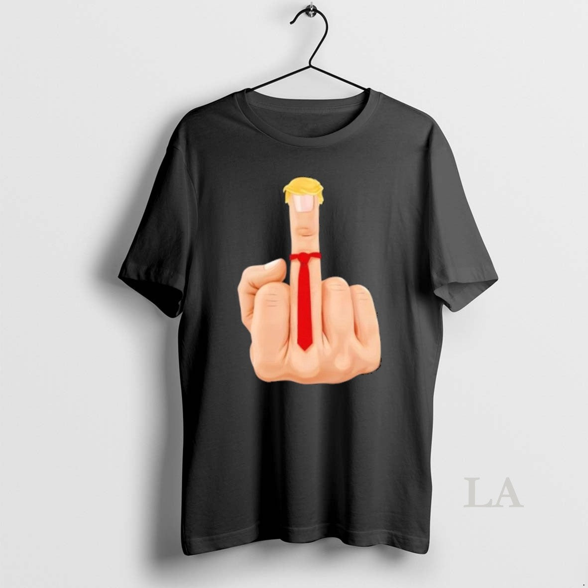 Original Political Middle Finger Trump Hair T-Shirts, Hoodie, Sweatshirt - T-Shirt, Sweatshirt, Hoodie