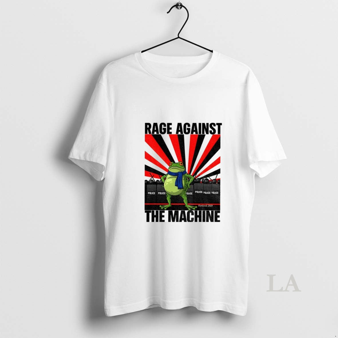 Original Portland Frog Rage Against Machine Police Anti Trump Vintage T-Shirts, Hoodie, Sweatshirt - T-Shirt, Sweatshirt, Hoodie
