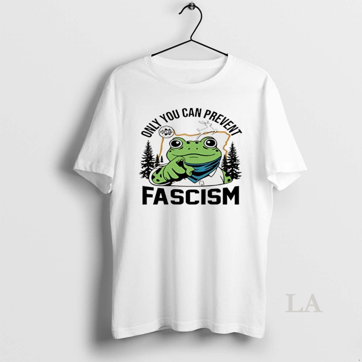 Original Portland Frog Protest Only You Can Prevent Fascism T-Shirts, Hoodie, Sweatshirt - T-Shirt, Sweatshirt, Hoodie