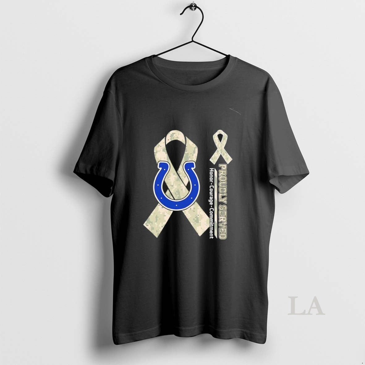 Original Proudly Served Honor Courage Commitment Indianapolis Colts Football T-Shirts, Hoodie, Sweatshirt - T-Shirt, Sweatshirt, Hoodie