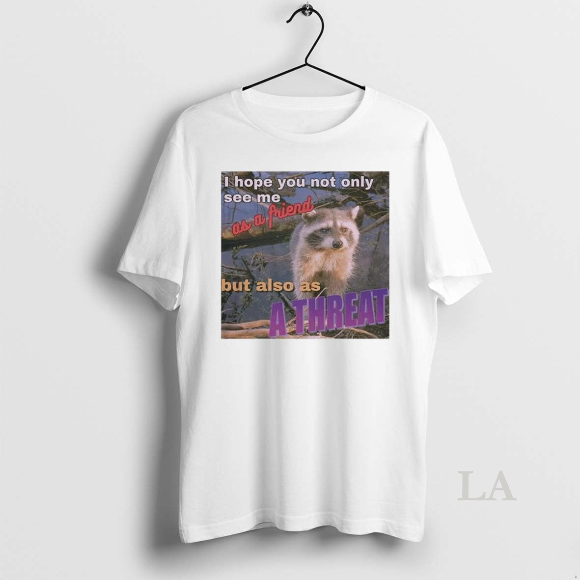 Original Raccoon I Hope You Not Only See Me As Friend But Also As T-Shirts, Hoodie, Sweatshirt - T-Shirt, Sweatshirt, Hoodie