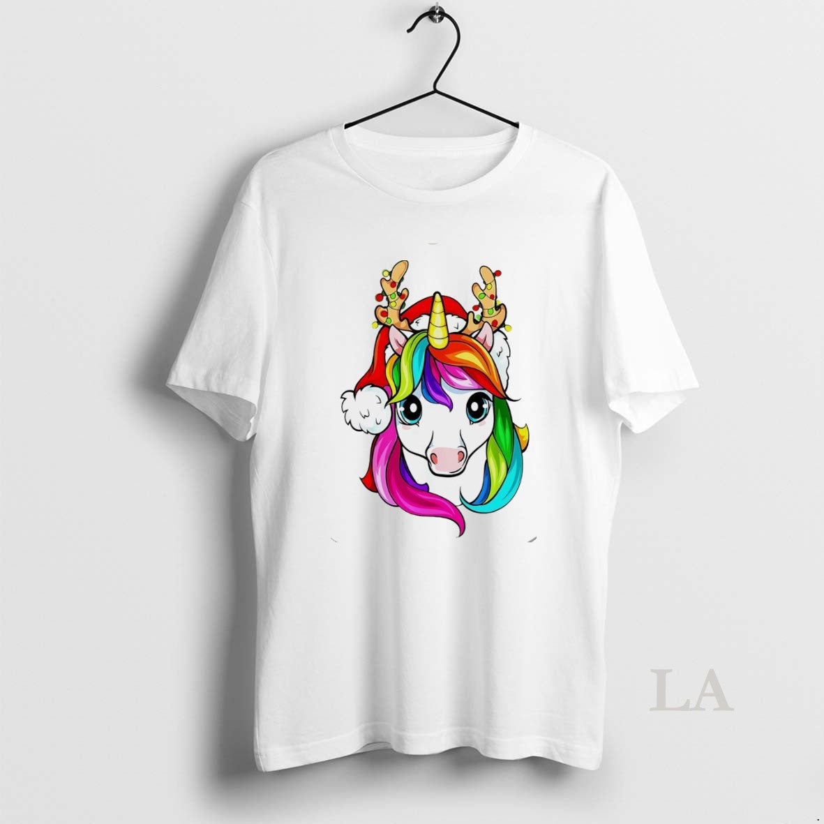 Original Rainbow Reindeer Unicorn Lights White T-Shirts, Hoodie, Sweatshirt - T-Shirt, Sweatshirt, Hoodie