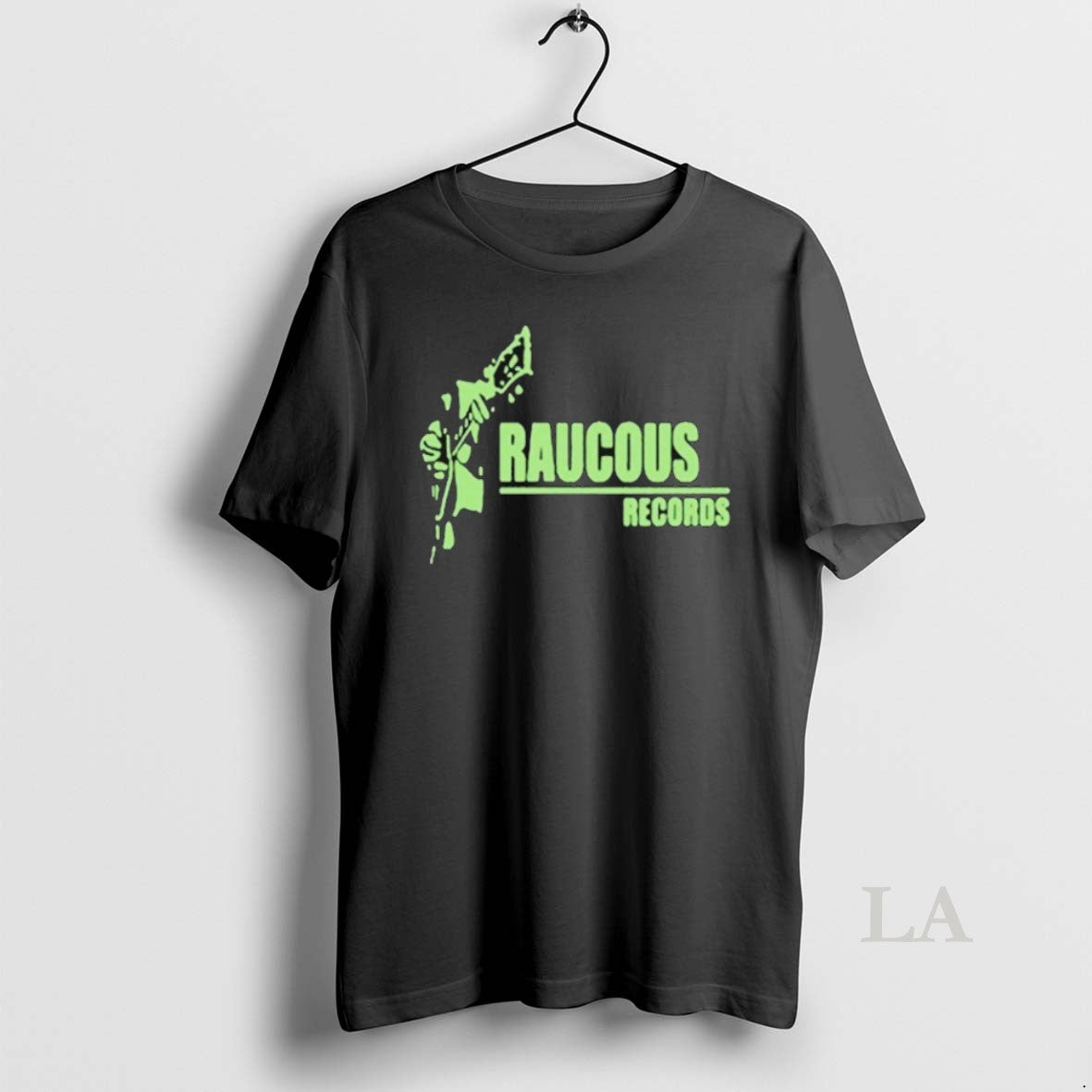 Original Raucous Records Guitar Logo T-Shirts, Hoodie, Sweatshirt - T-Shirt, Sweatshirt, Hoodie
