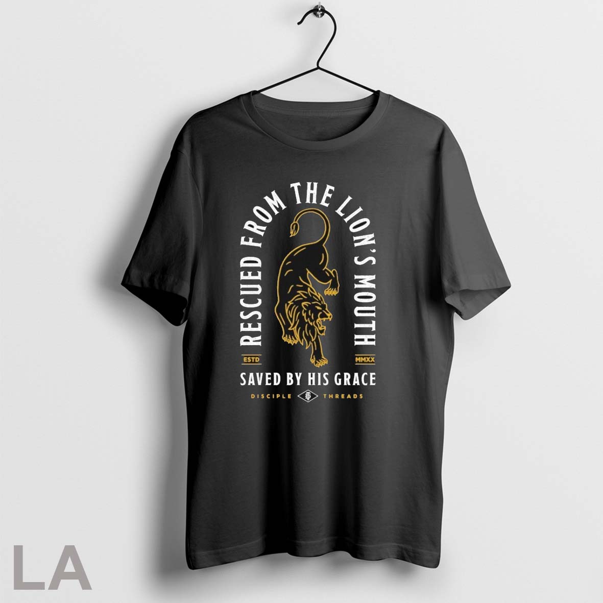 Original Rescued Lions Mouth Saved His Grace Rescued Disciple Threads T-Shirts, Hoodie, Sweatshirt - T-Shirt, Sweatshirt, Hoodie
