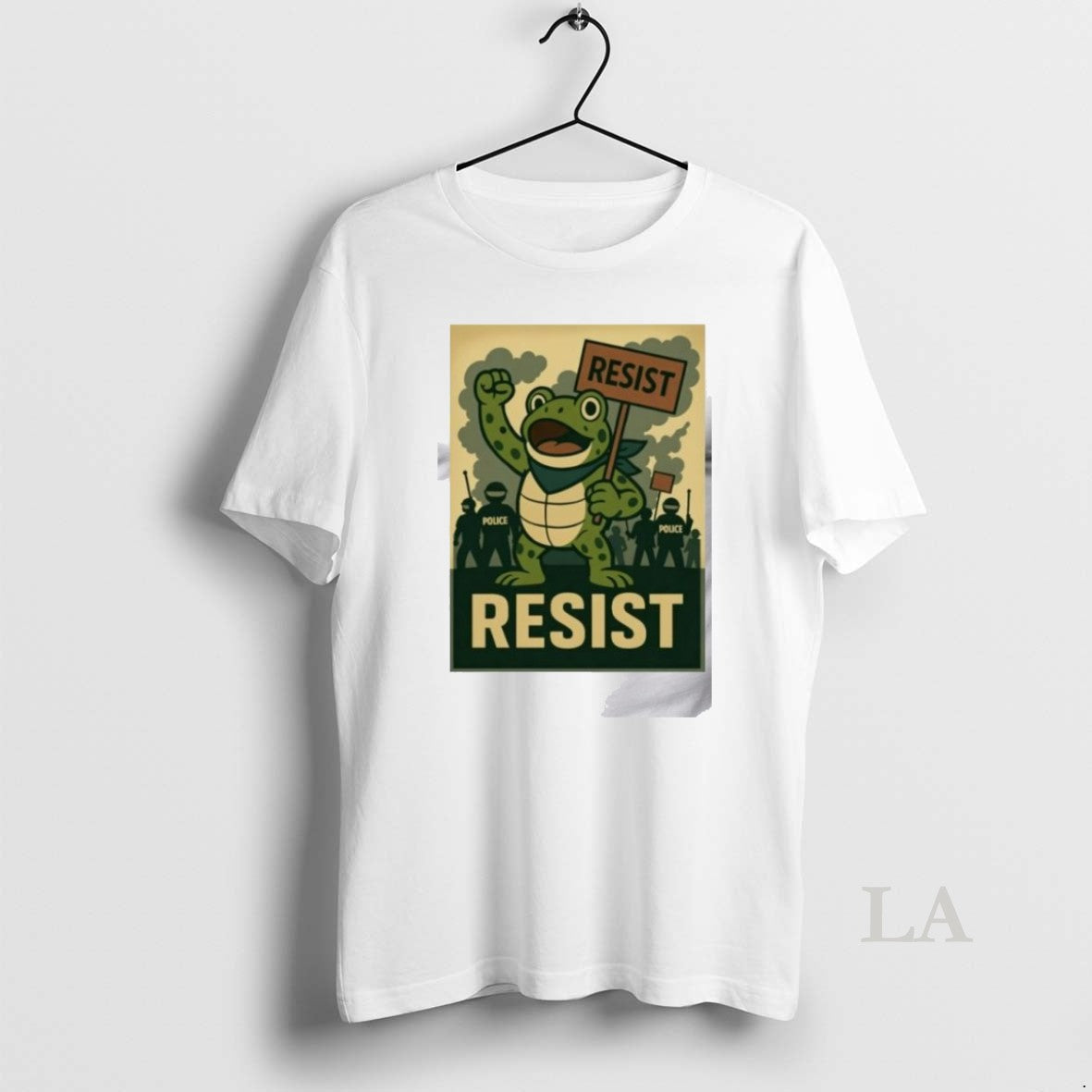 Original Resist Portland Frog Stand Frog Digital Protest T T-Shirts, Hoodie, Sweatshirt - T-Shirt, Sweatshirt, Hoodie