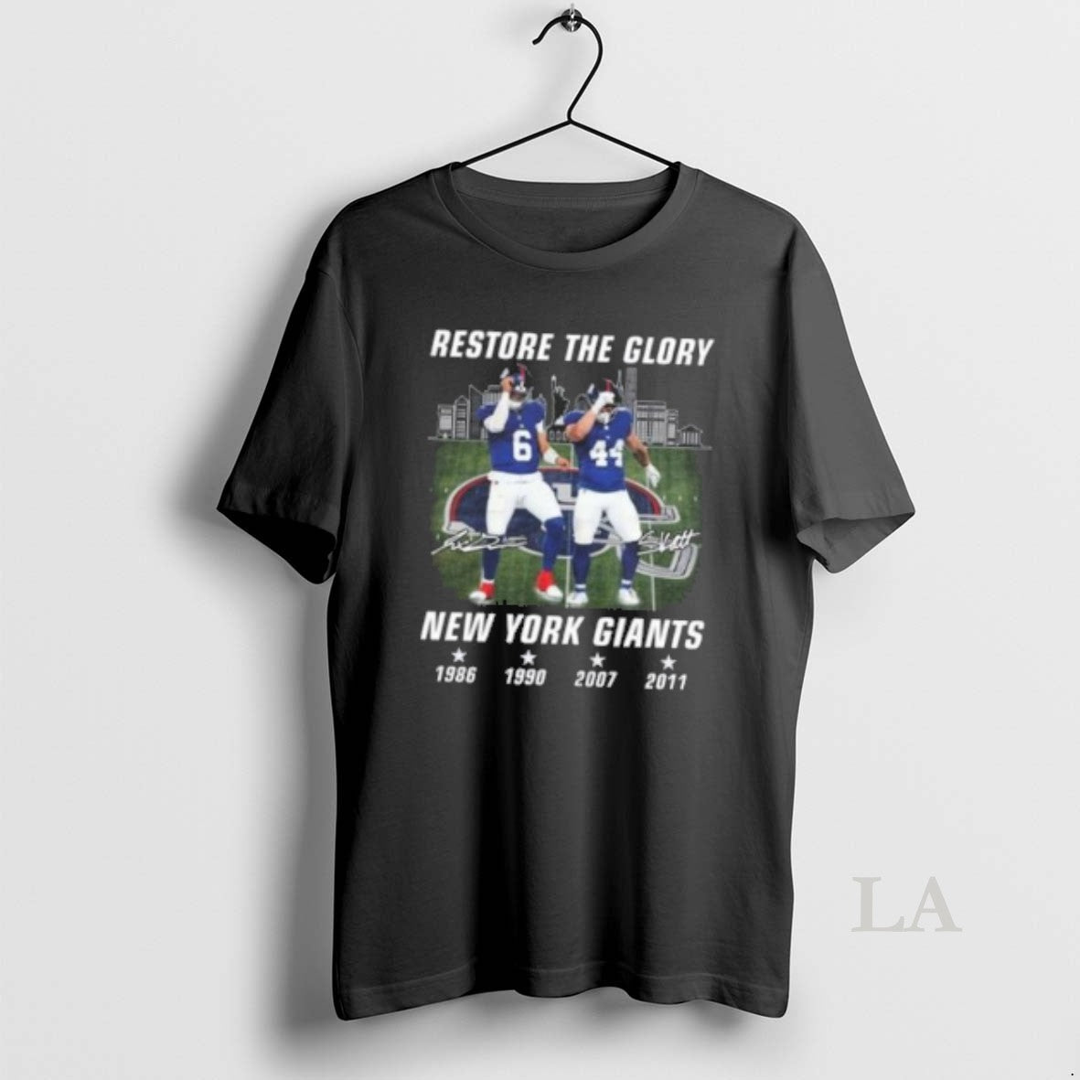Original Restore Glory New York Giants Signatures T-Shirts, Hoodie, Sweatshirt - T-Shirt, Sweatshirt, Hoodie