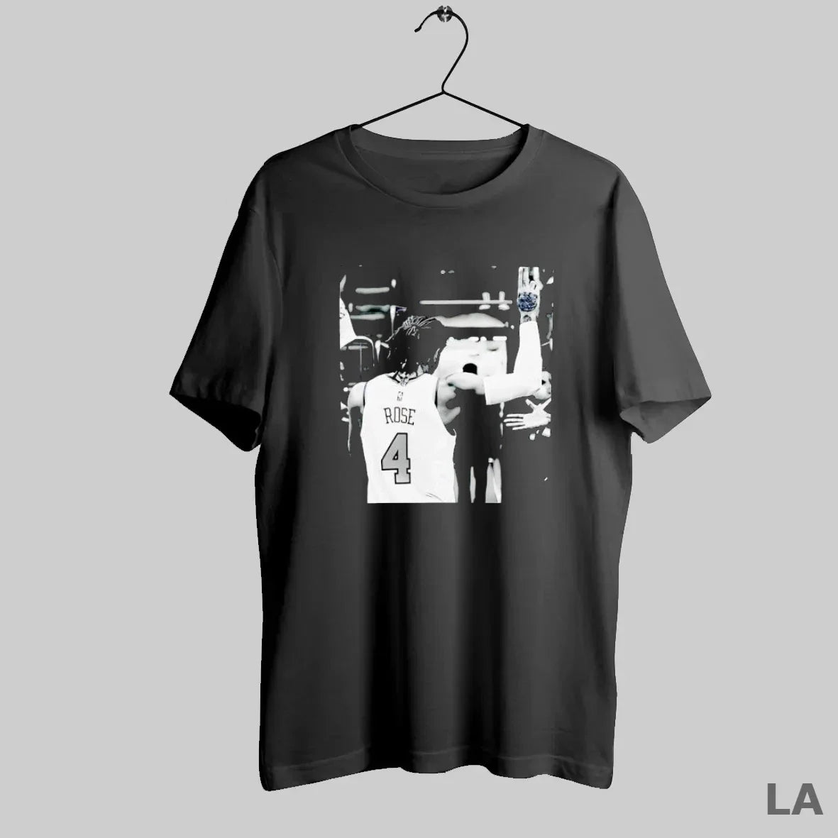 Original Rose 4 Derrick Rose Basketball Player Black White Photo T-Shirts, Hoodie, Sweatshirt - T-Shirt, Sweatshirt, Hoodie