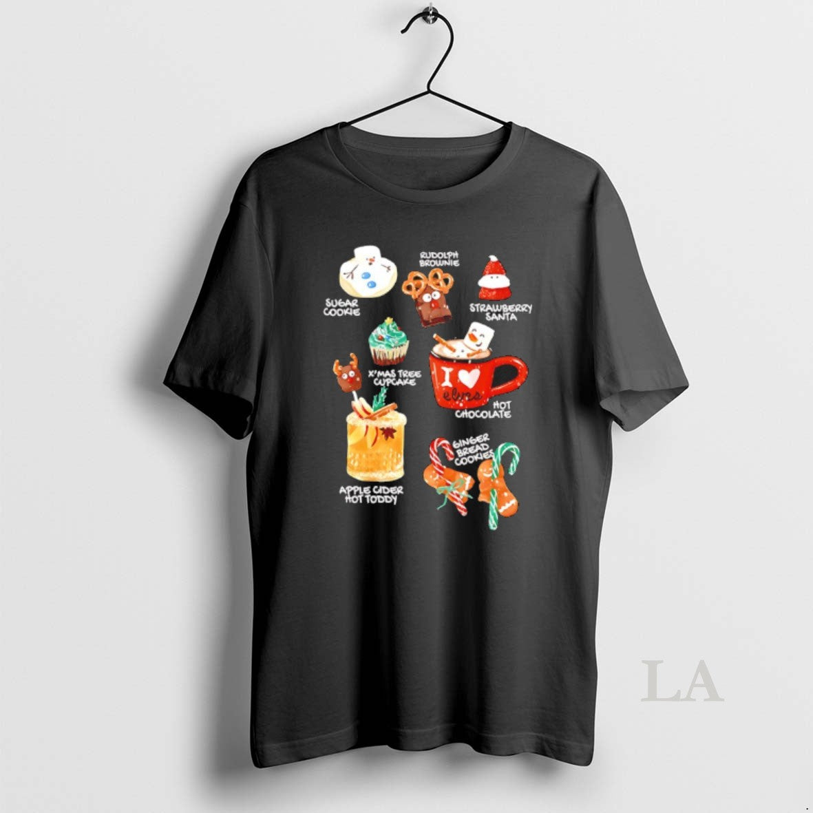 Original Rudolph Brownie Sugar Cookies Hot Chocolate Strawberry Santa Merry 2025 T-Shirts, Hoodie, Sweatshirt - T-Shirt, Sweatshirt, Hoodie